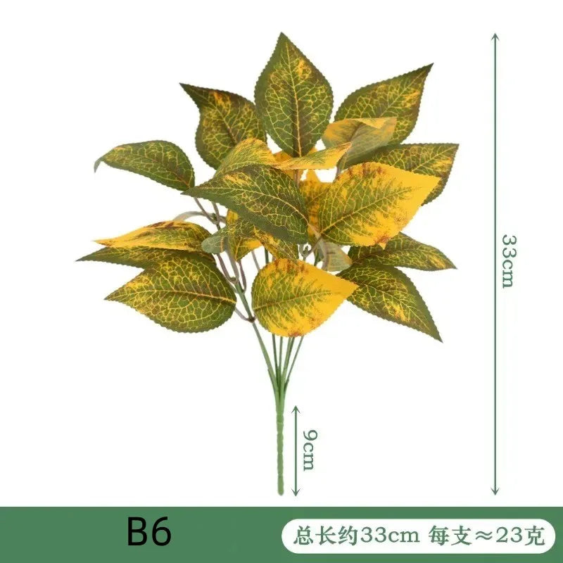 人工植物のデスクトップ装飾・フェイクグリーンの植物アクセサリー・プラスチックの花・屋外装飾