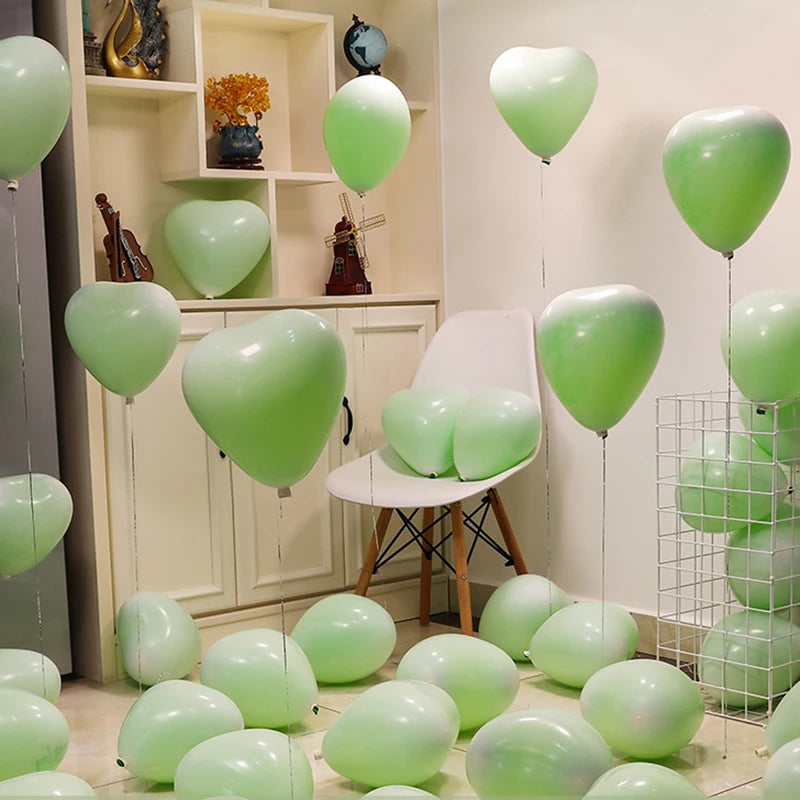 イベント・バルーン装飾 | ハート型バルーンセット | 10/20個