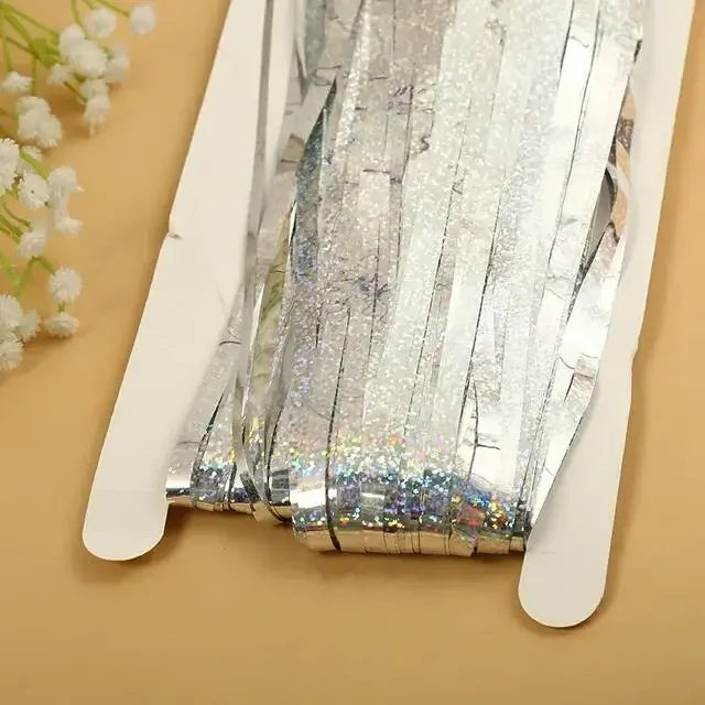 パーティー・インテリア用装飾 キラキラ!ホイル素材カーテン 単品 誕生日・イベント用