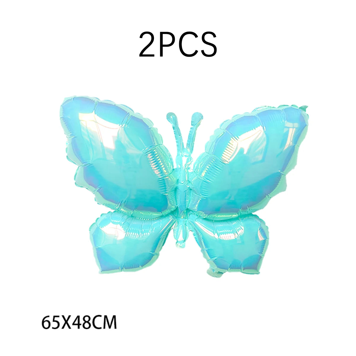 蝶モチーフのパーティーバルーン2個セット