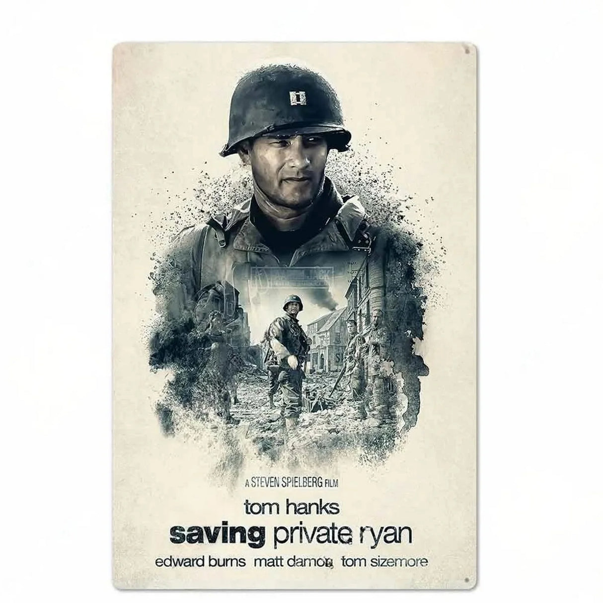 ヴィンテージ映画ブリキ看板 B