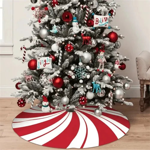イベント・クリスマス装飾|クリスマスツリースカート クラシックレッド 120cm