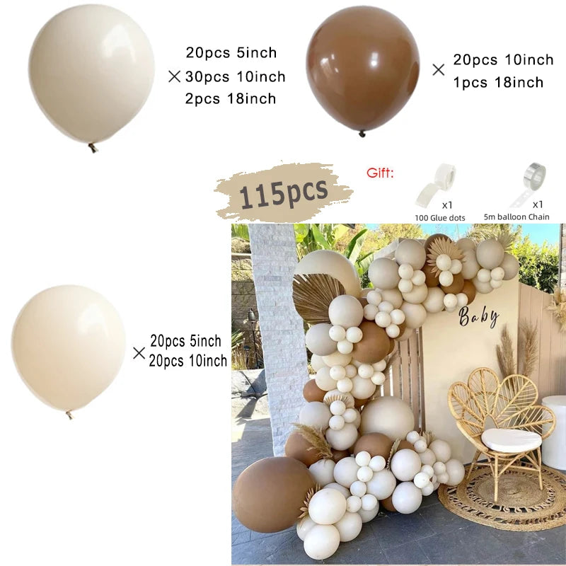 イベント・バルーン装飾 |アンティーク調カラーバルーンセット