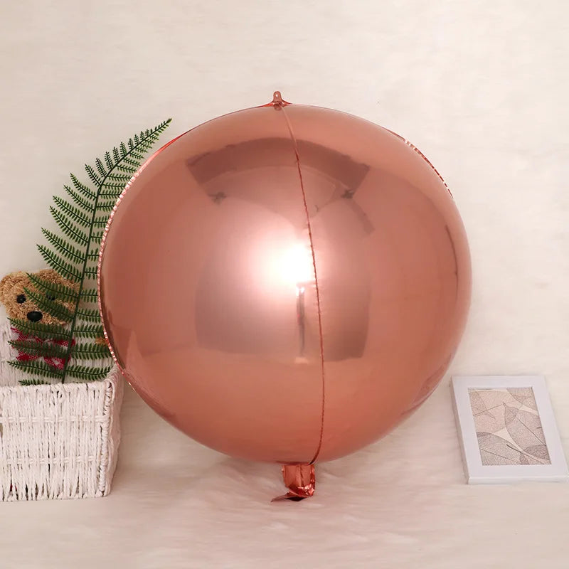 イベント・クリスマス装飾|4Dホログラフィックラウンドバルーン