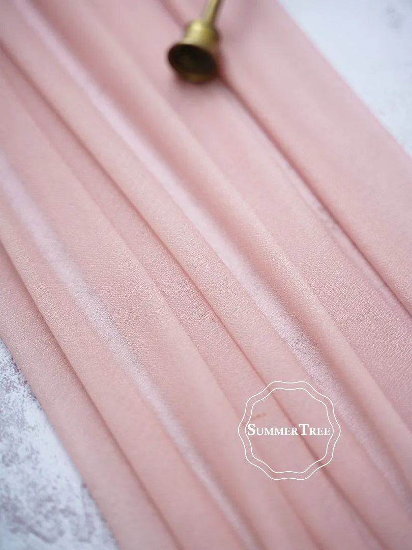 インテリア・パーティ装飾 | シアー生地テーブルランナー| 幅34cm/74cm