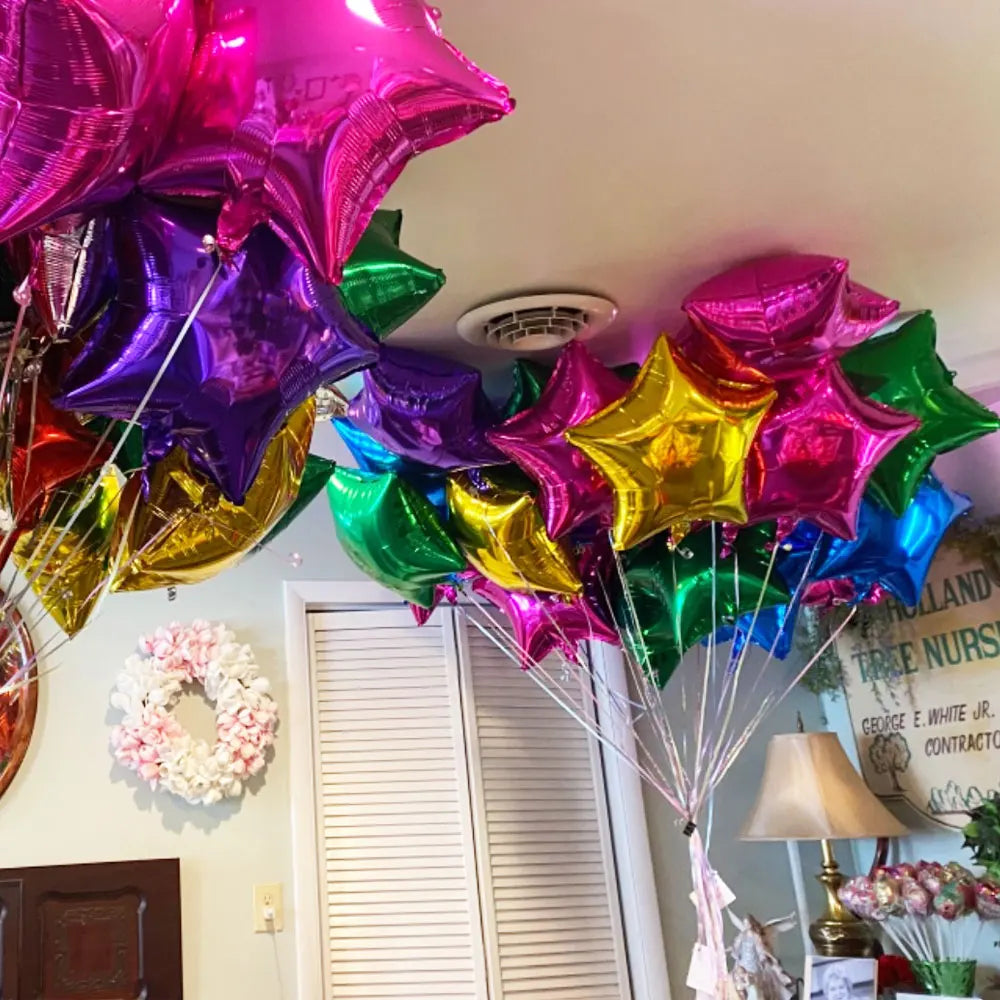 ゴールドスターホイルバルーン 18インチ