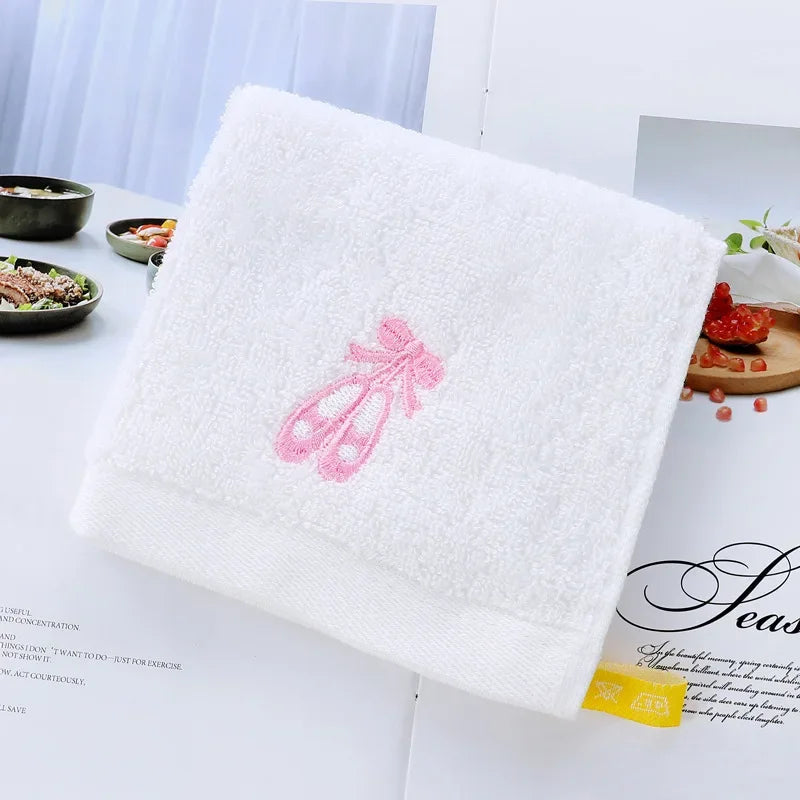 | ノベルティ用品 | 刺しゅう入りコットンベビーハンカチ| 25x25cm