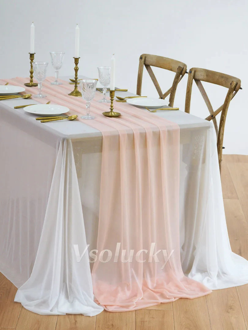 イベント・パーティ装飾 | エレガントなテーブルランナー