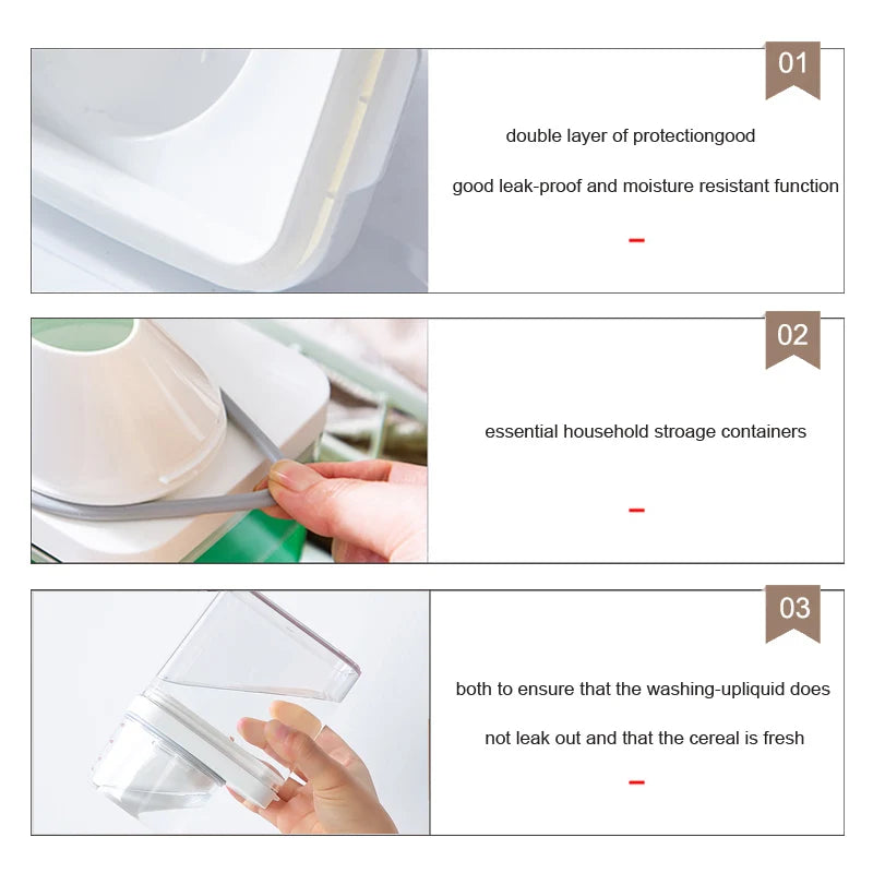 |イベント・ノベルティ用品 | 多機能密閉保存ボトル 計量カップ付き