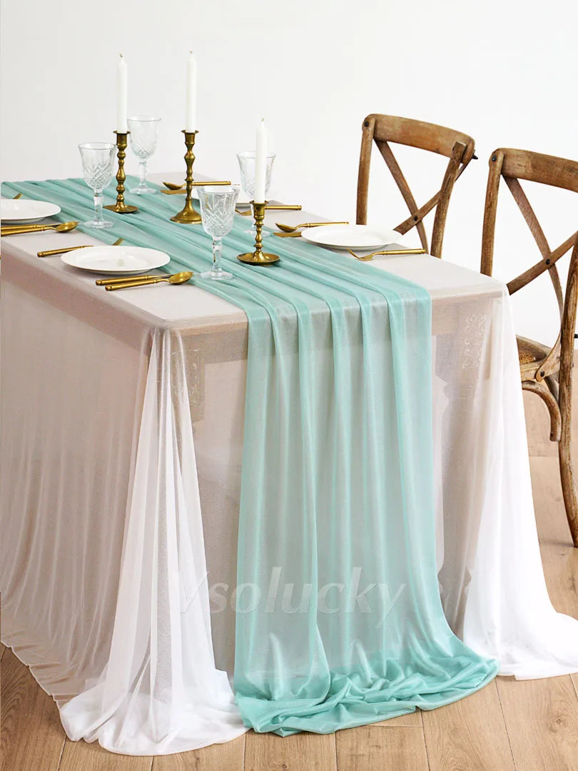 インテリア・パーティ装飾 |高級シアーテーブルランナー