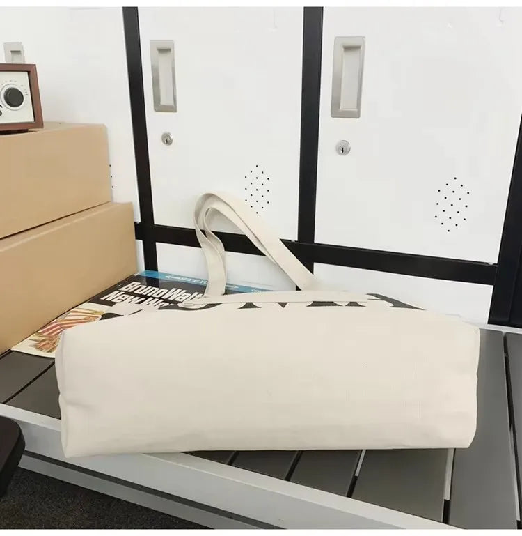 |イベント・ノベルティ用品 | 大容量キャンバスショルダーバッグ | W46×H31×D12㎝