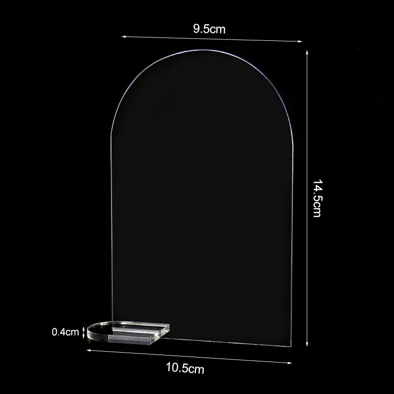 イベント・結婚式装飾|アクリルサインアーチ スタンド付き ネームタグ