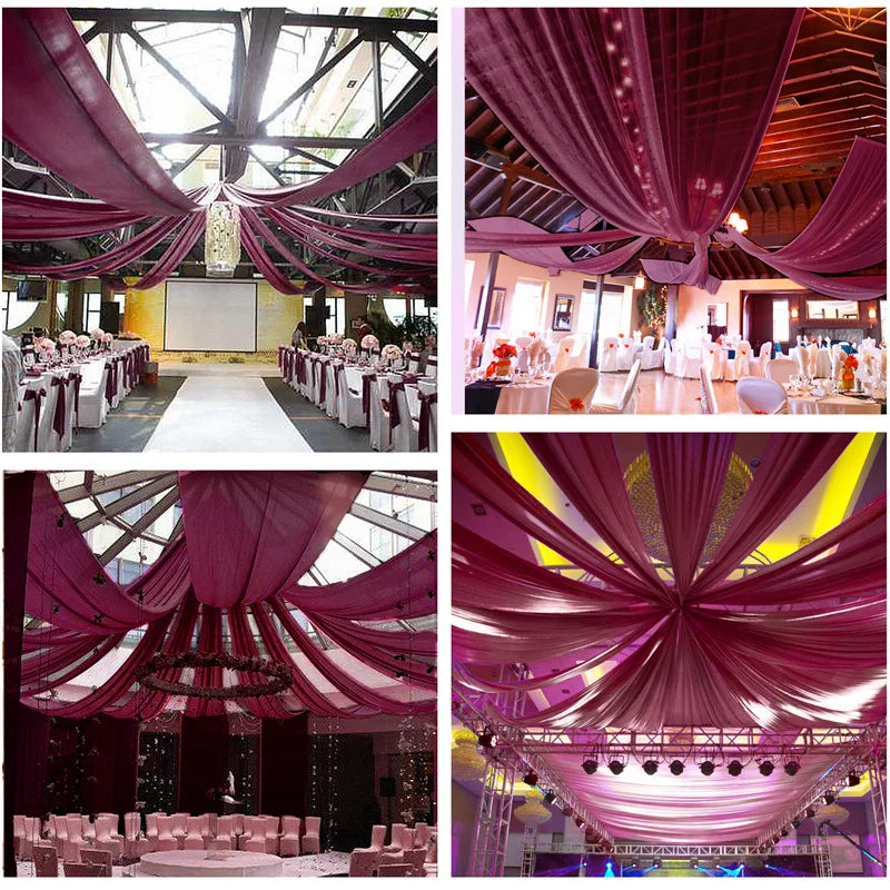 インテリア・パーティ装飾 | シアーカーテン | 3m/6m/10m