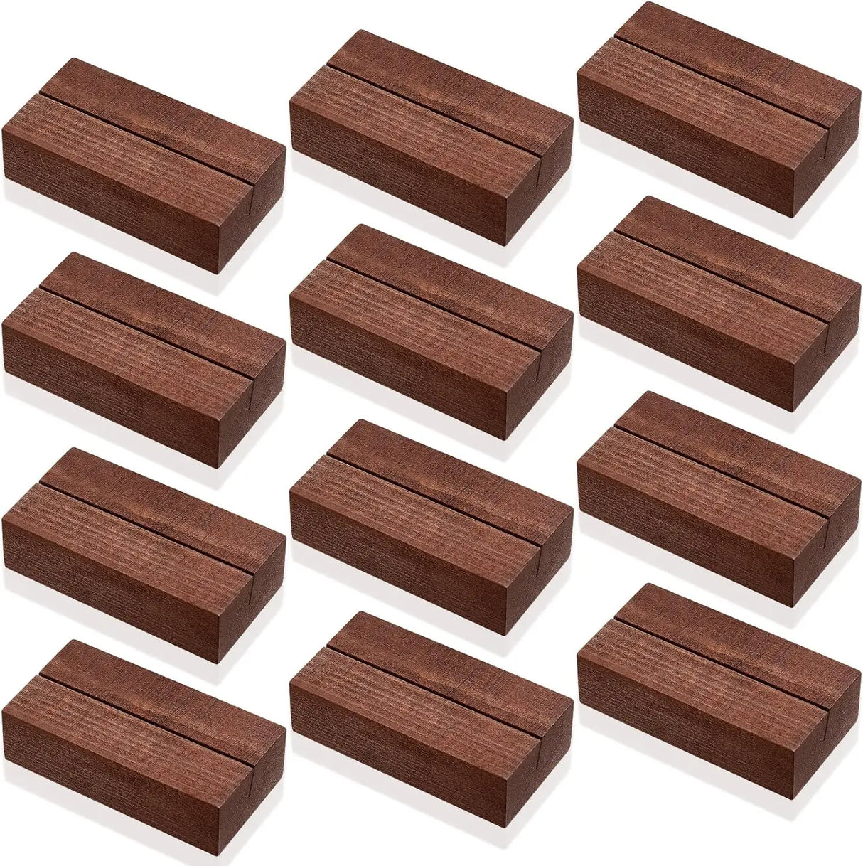 イベント・結婚式装飾|木製プレースカードホルダー 1〜12個入り