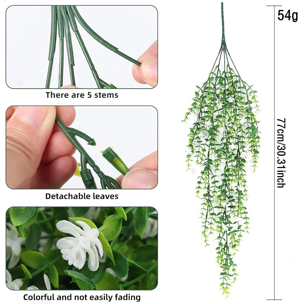 パーティー・ガーデン装飾|造花ハンギングフラワー(76c)(80CM )