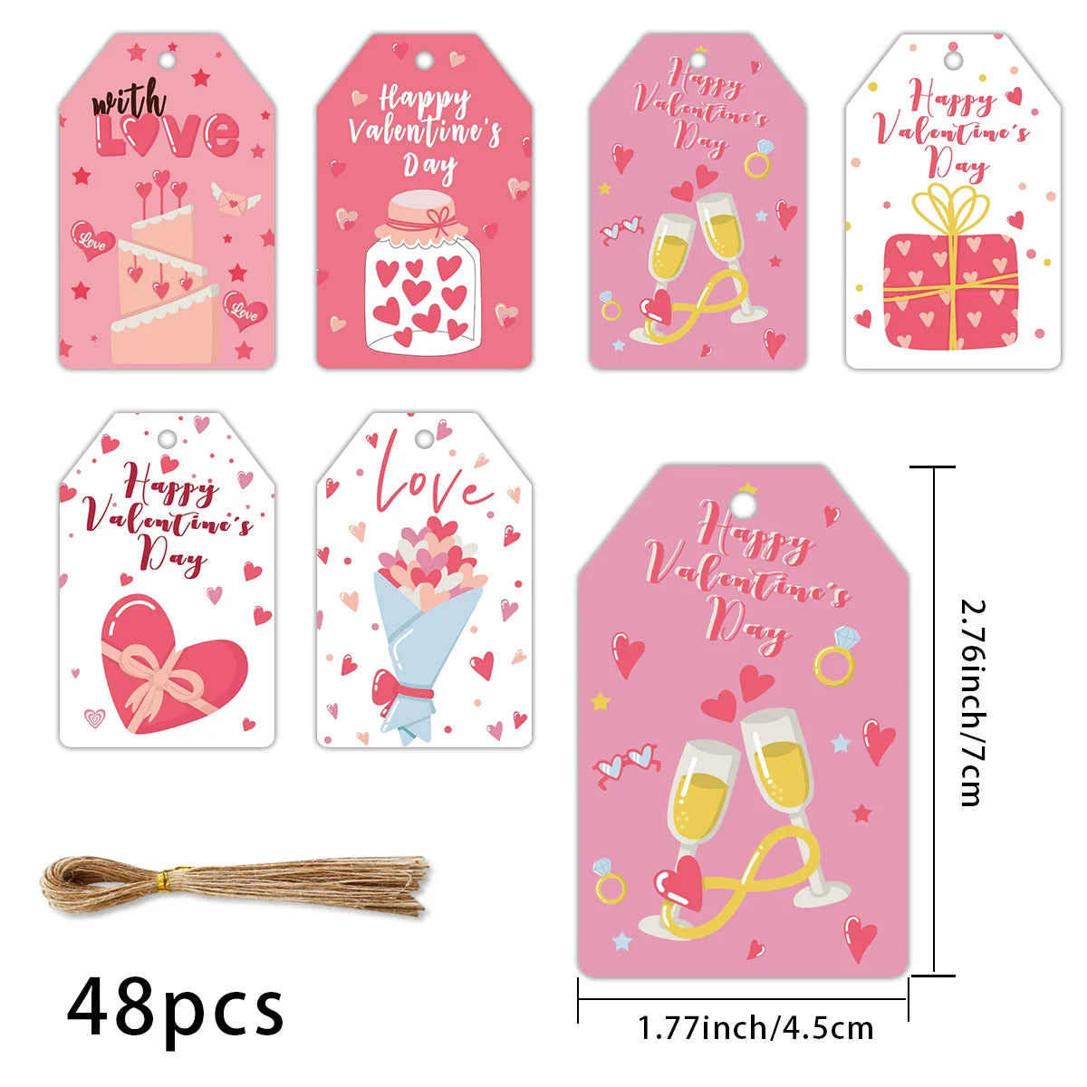 パーティー用装飾 バナー・ギフトタグ デザイン10 誕生日・イベント用