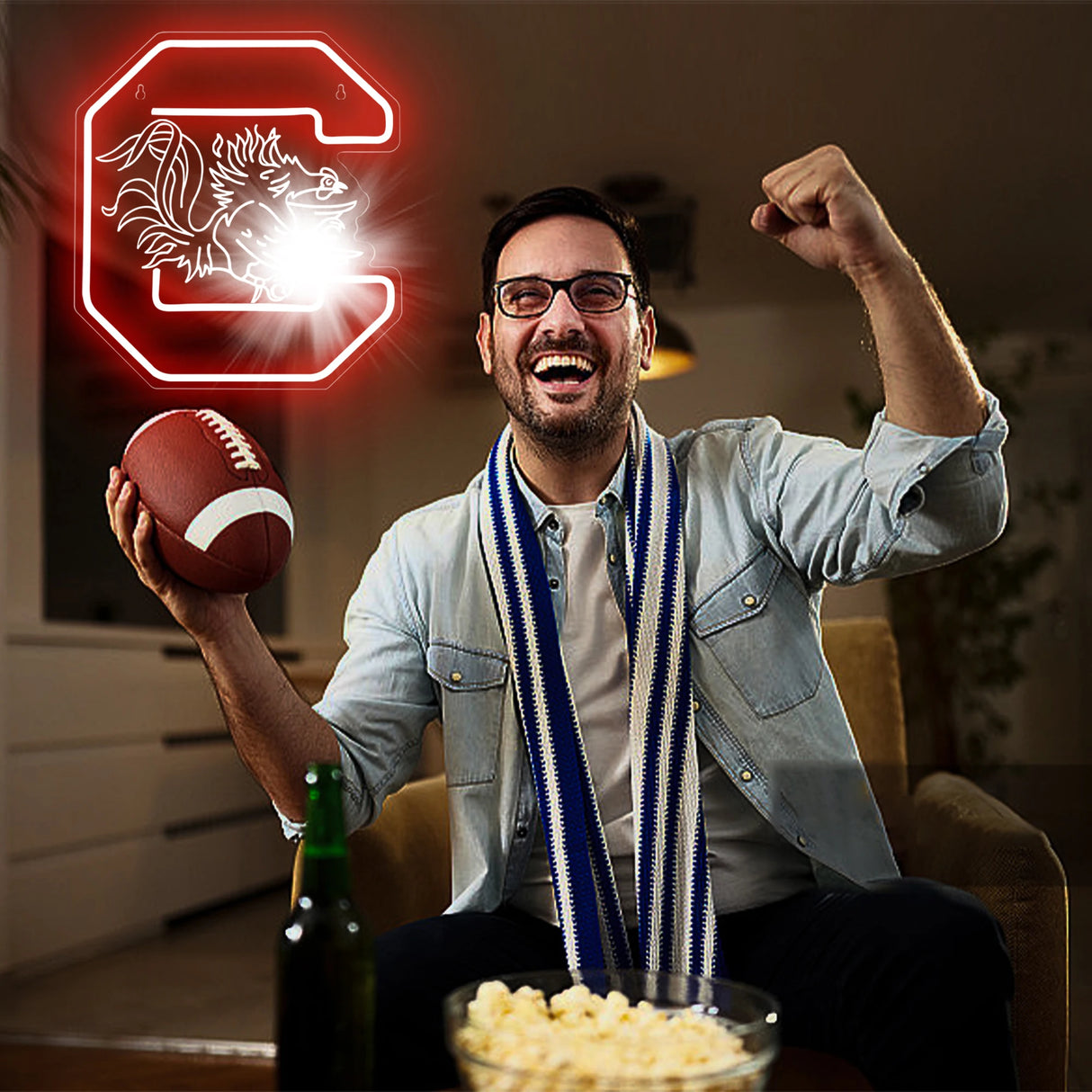 サウスカロライナ大学 LEDネオンサイン(ネオン看板)