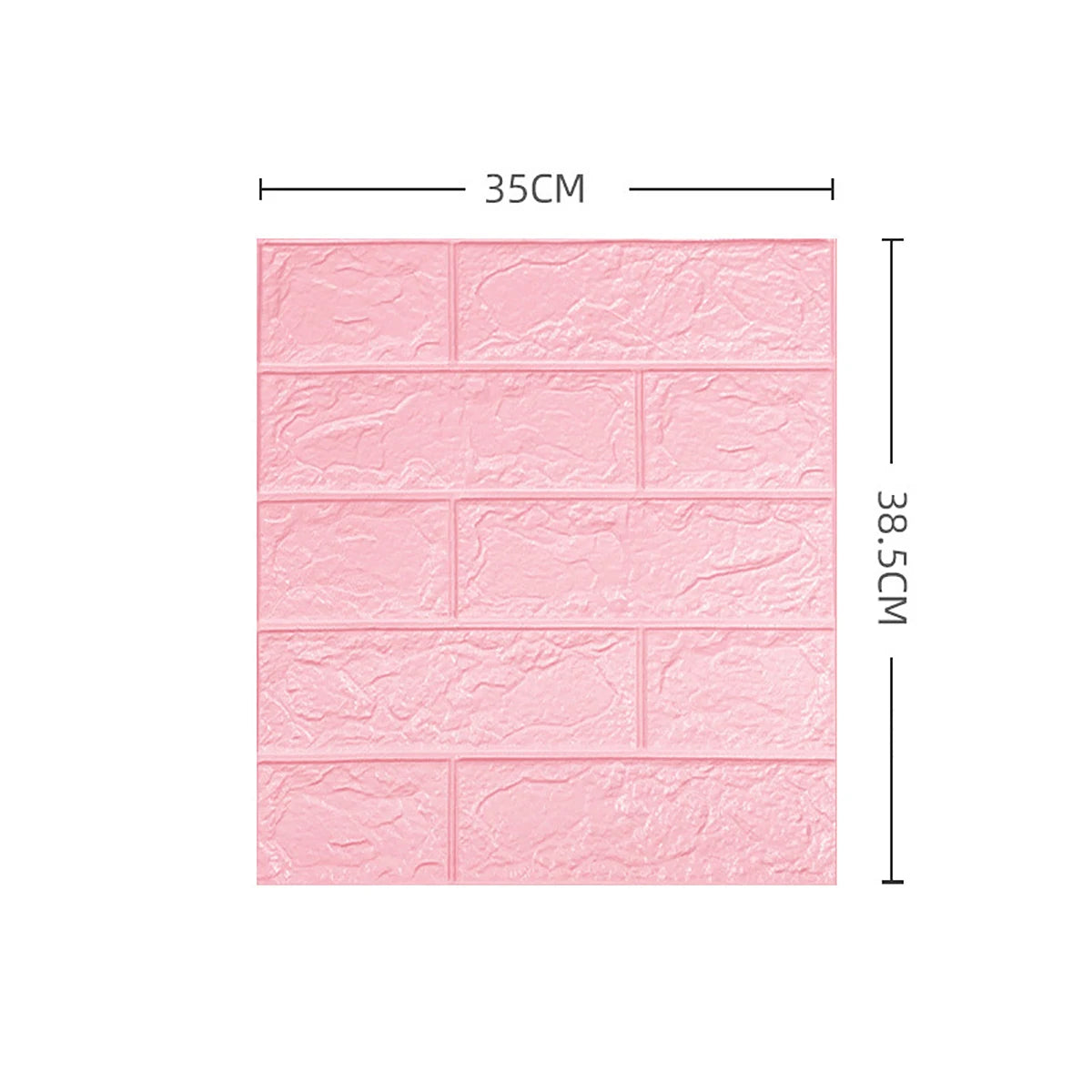 DIY用 レンガ風ステッカー 35x38.5cm 5pcs/15pcs/30pcs 大容量セット