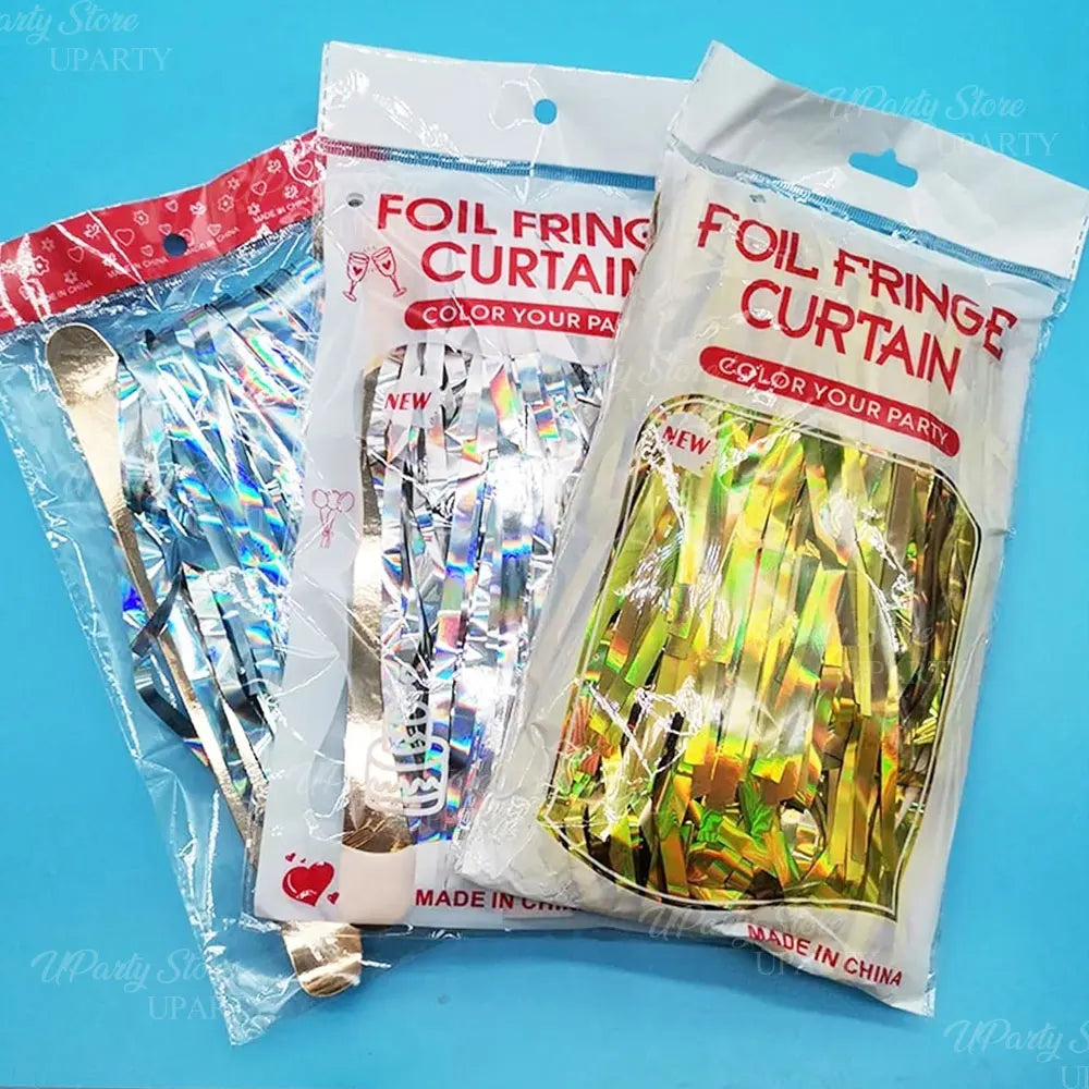 パーティー・インテリア用装飾 キラキラ!ホイル素材カーテン 高品質素材