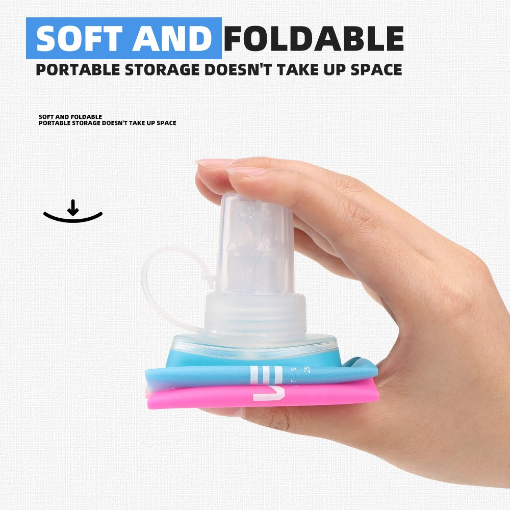 |イベント・ノベルティ用品 |折りたたみ可能!TPUソフトボトル | 250ml/500ml