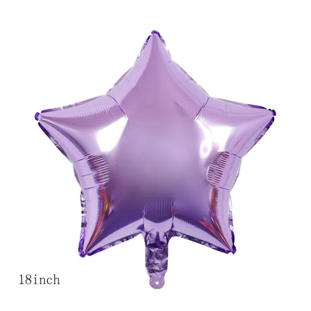 ゴールドスターホイルバルーン 18インチ