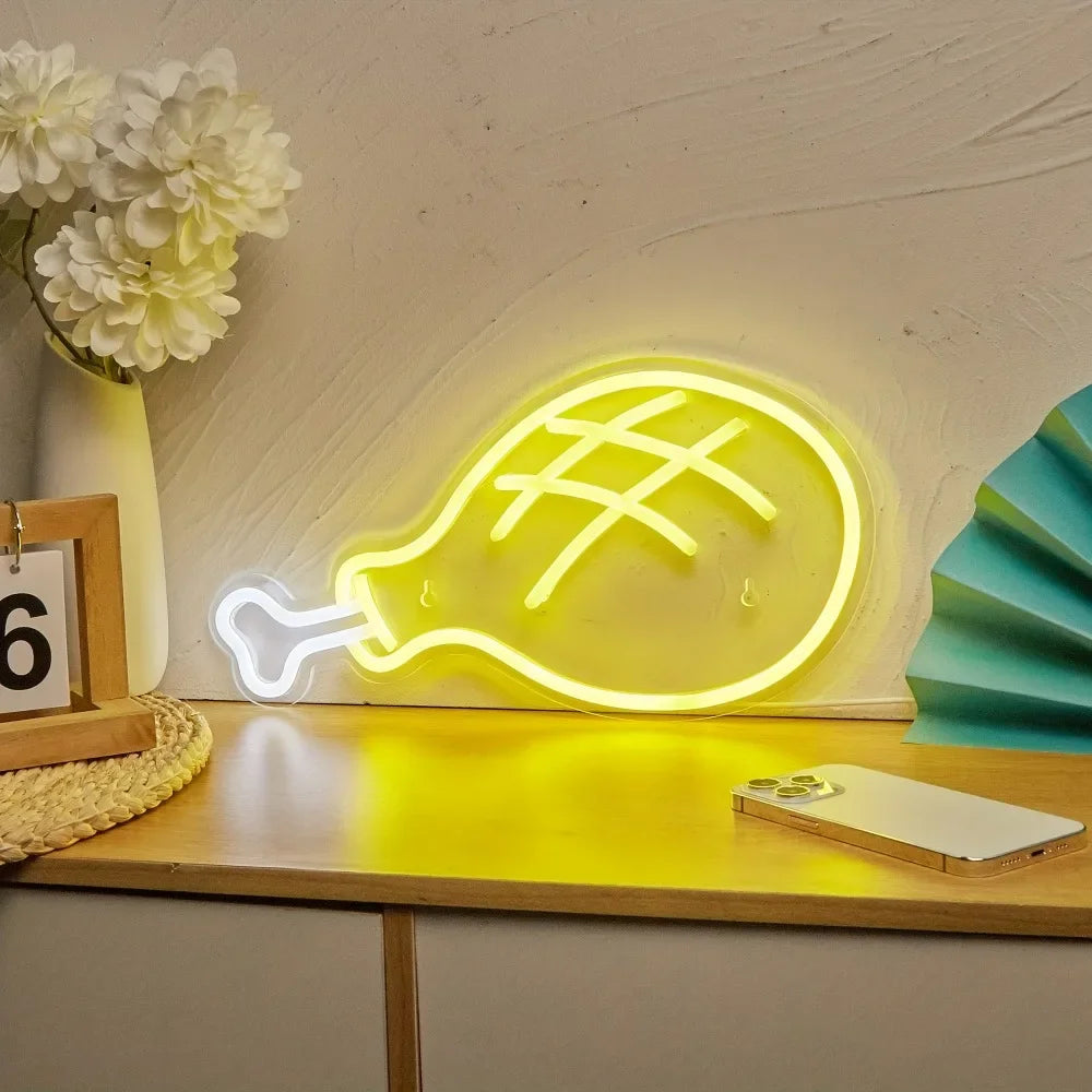 フライドチキン ネオンサイン(ネオン看板)