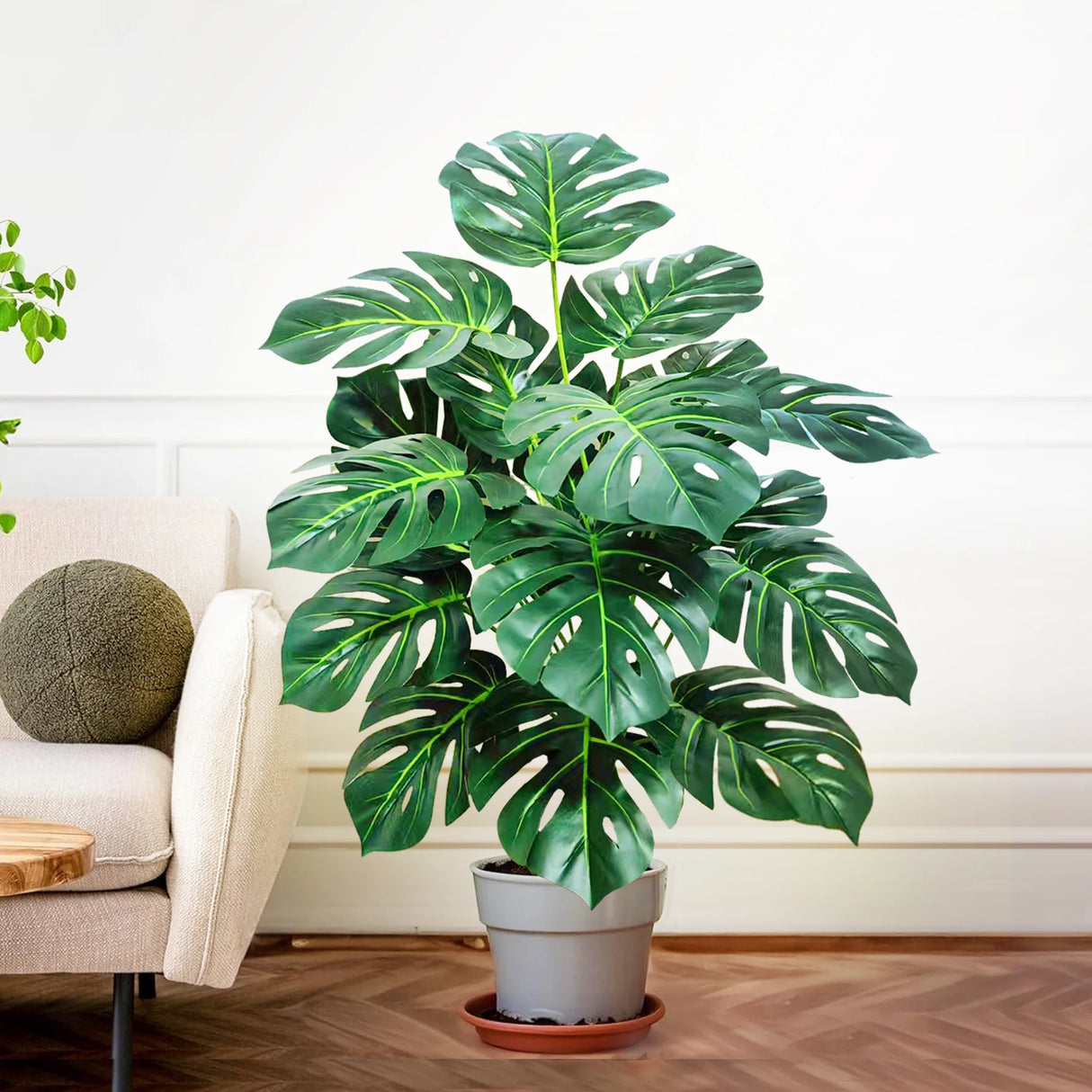 60~103cm・40.55インチ・人工モンステラ・ポトス