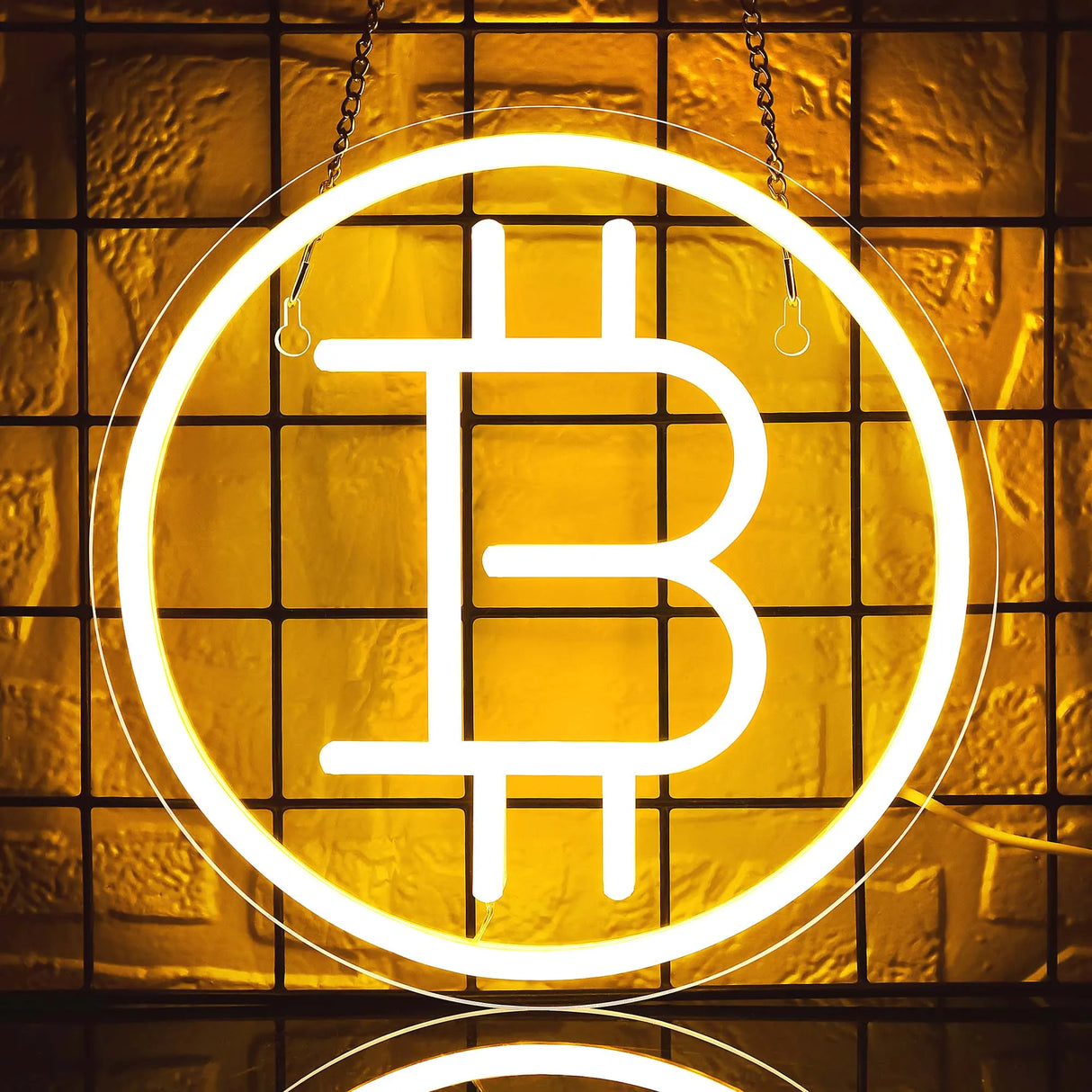 ビットコインネオンサイン(ネオン看板)LEDライト