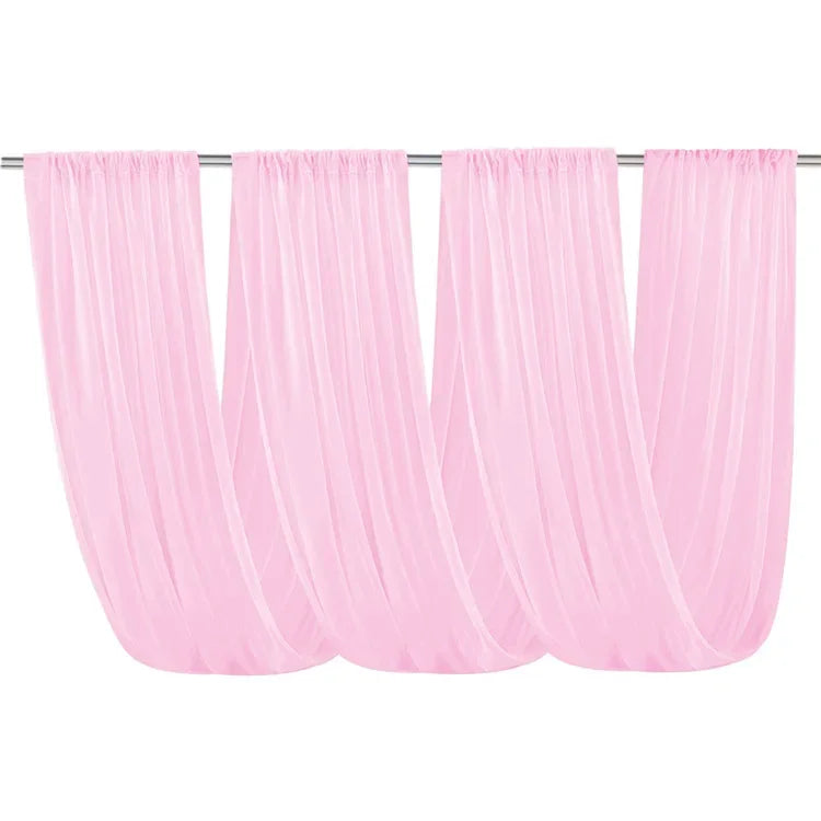 インテリア・パーティ装飾 |シフォンドレープカーテン | 全長 3m/6m