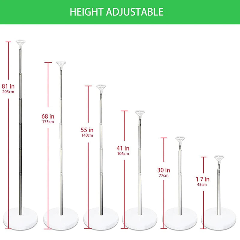 調節可能メタルバルーンスタンドキット