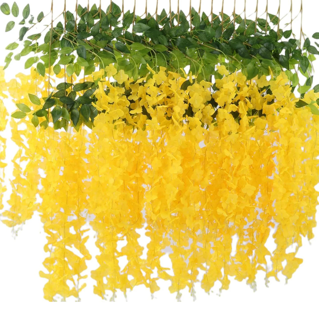 パーティー・ガーデン装飾|シルク造花 ガーランドセット(12個入り)