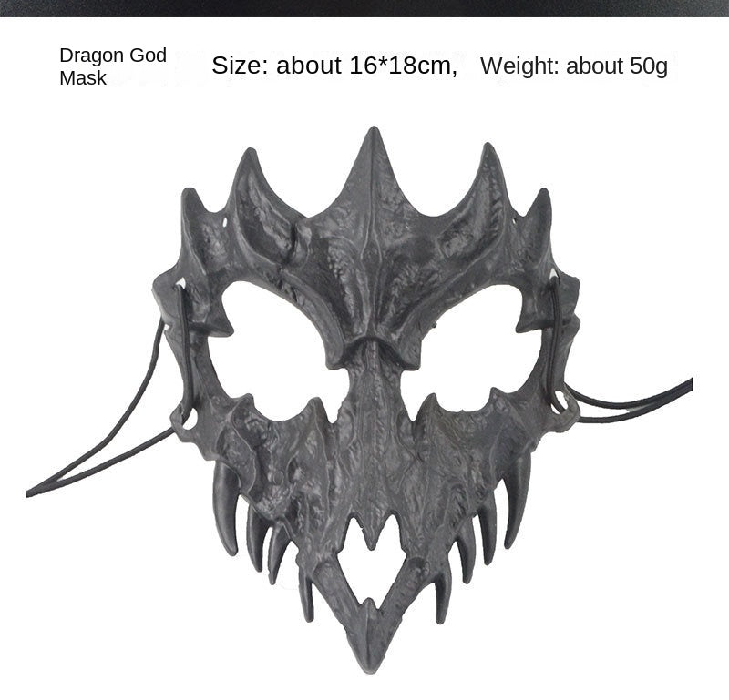 イベント・ハロウィングッズ|ドラゴン&天狗ハーフマスク