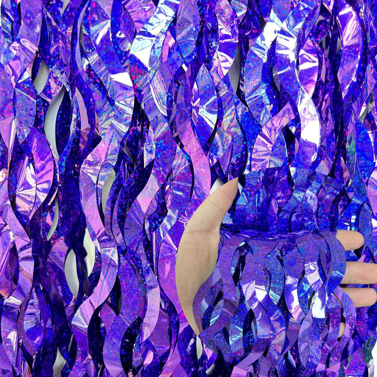 パーティー・インテリア用装飾 波形カーテン 壁面装飾 長さ1M/2M