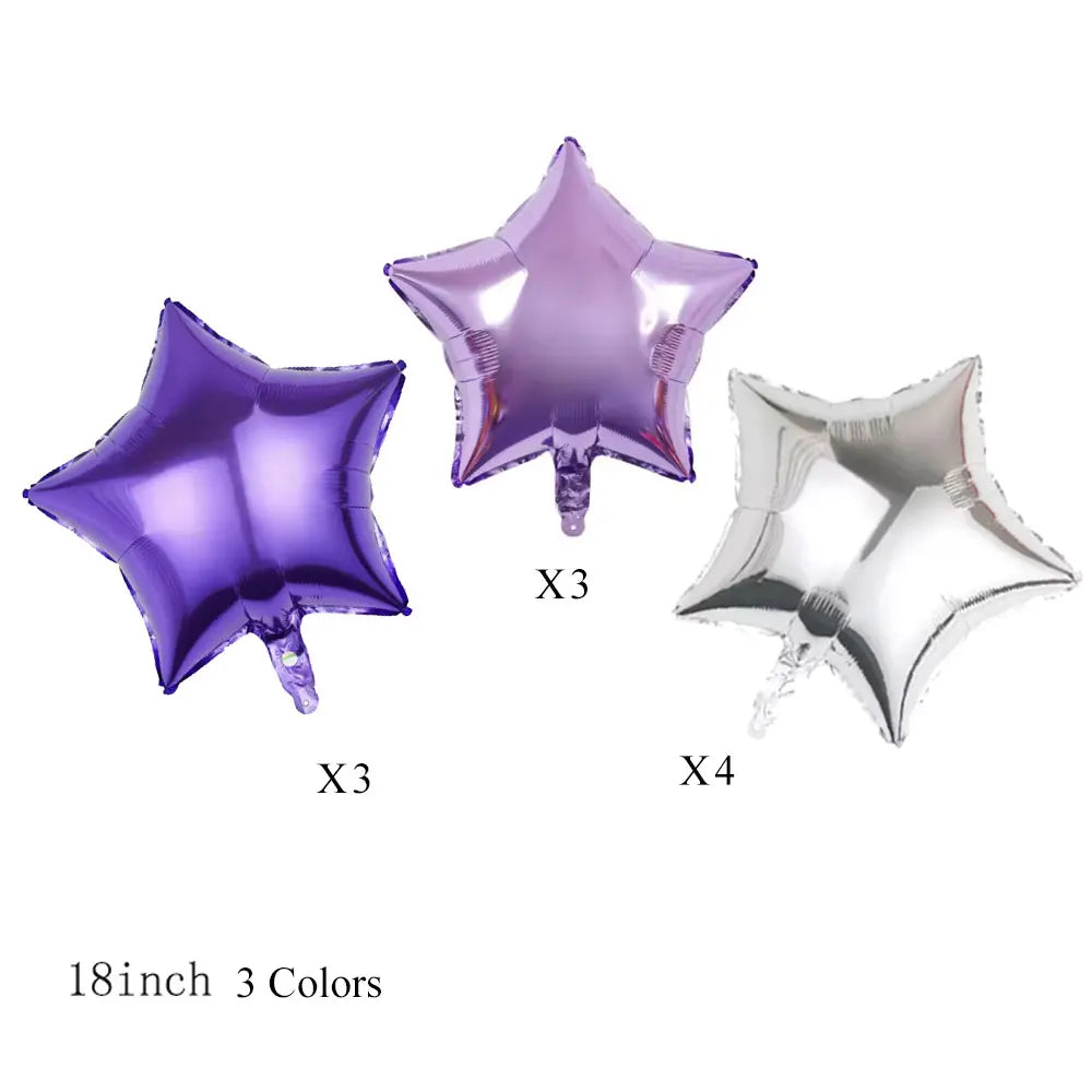 ゴールドスターホイルバルーン 18インチ