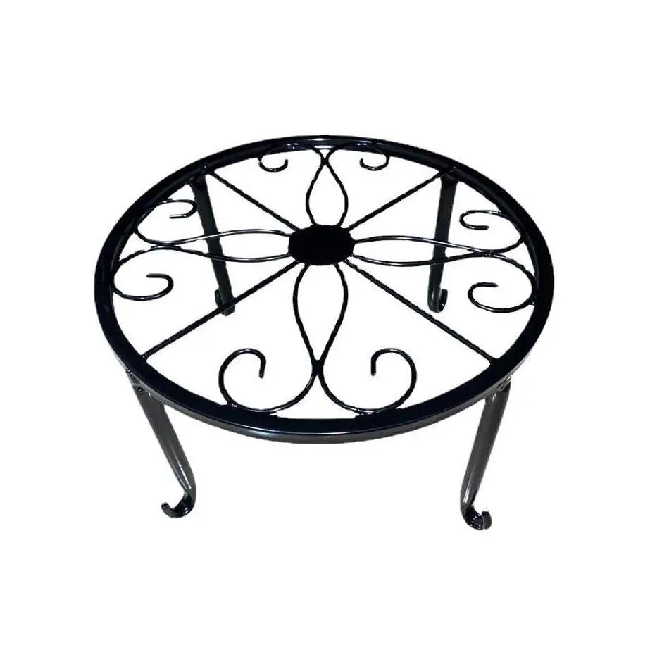 ヴィンテージ風 鋳鉄製フラワーポットホルダー