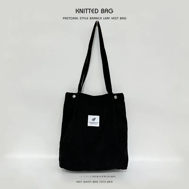 |ノベルティ用品 | コーデュロイショルダーバッグ | 31×34c