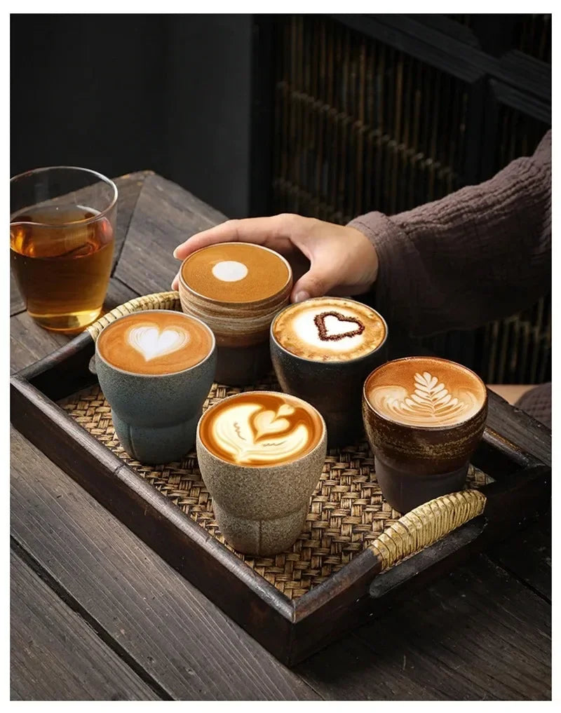 |イベント・ノベルティ用品 | 陶器製 陶芸品風デザインカップ | 150ml