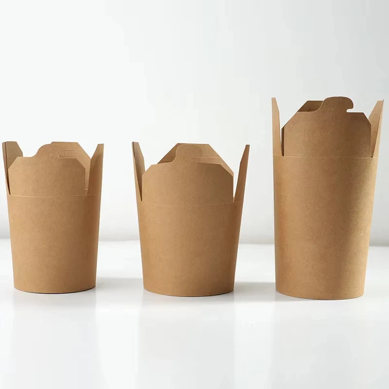 |イベント・ノベルティ用品 | 電子レンジ可 耐油クラフト紙フードBOX | 100/550/700ml