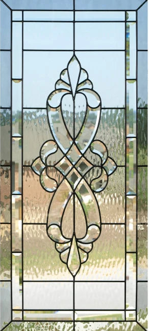 【UVカット・静電気吸着タイプ】ステンドグラス風 ウィンドウフィルム(モダン柄6パターン)