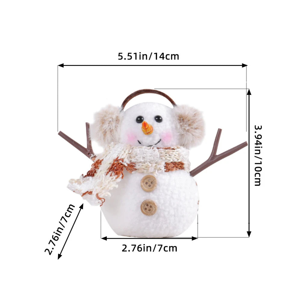 【クリスマス・イベント装飾】光る雪だるま スノーマンオーナメント