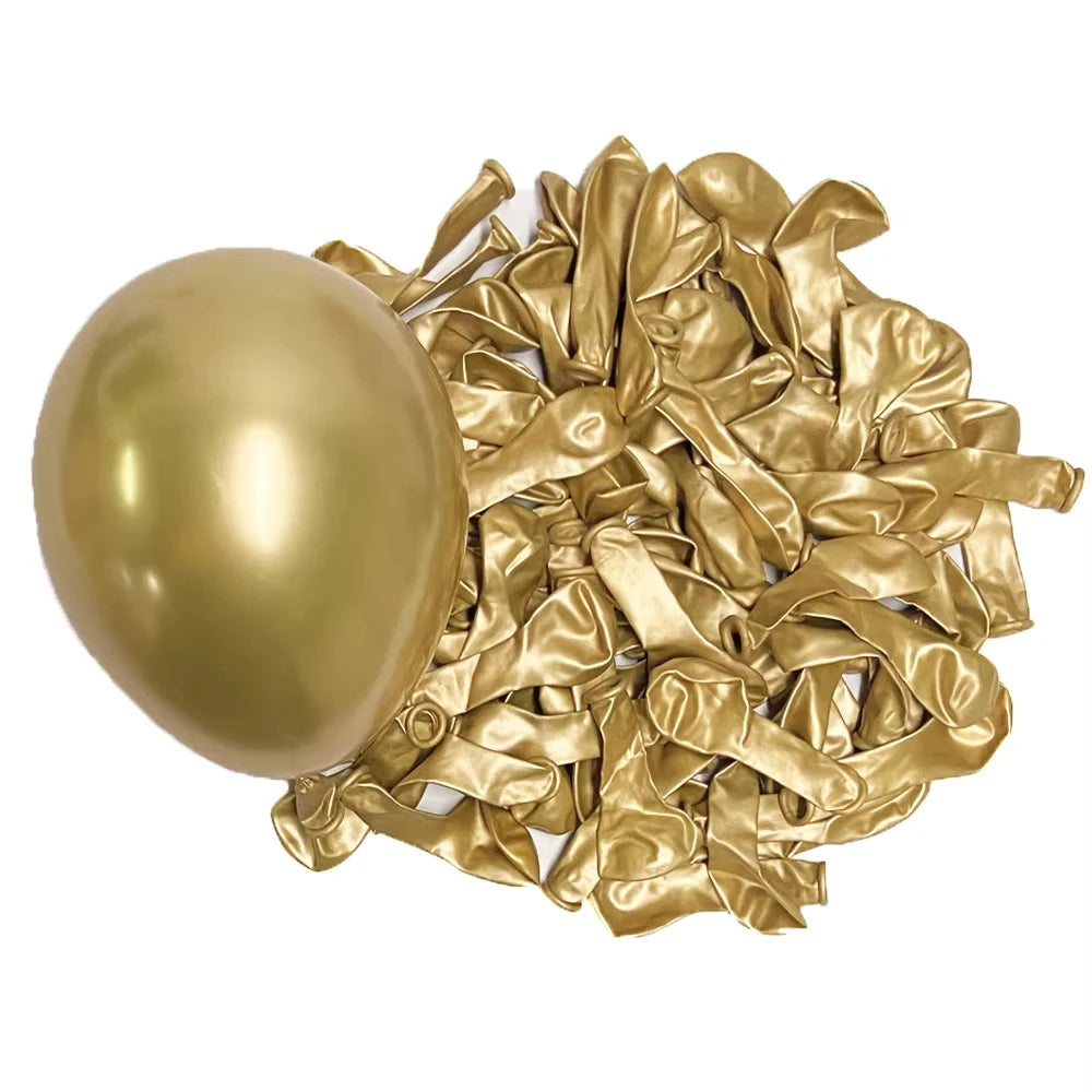 イベント・バルーン装飾 | メタリックカラーバルーンセット | 10/20/50個