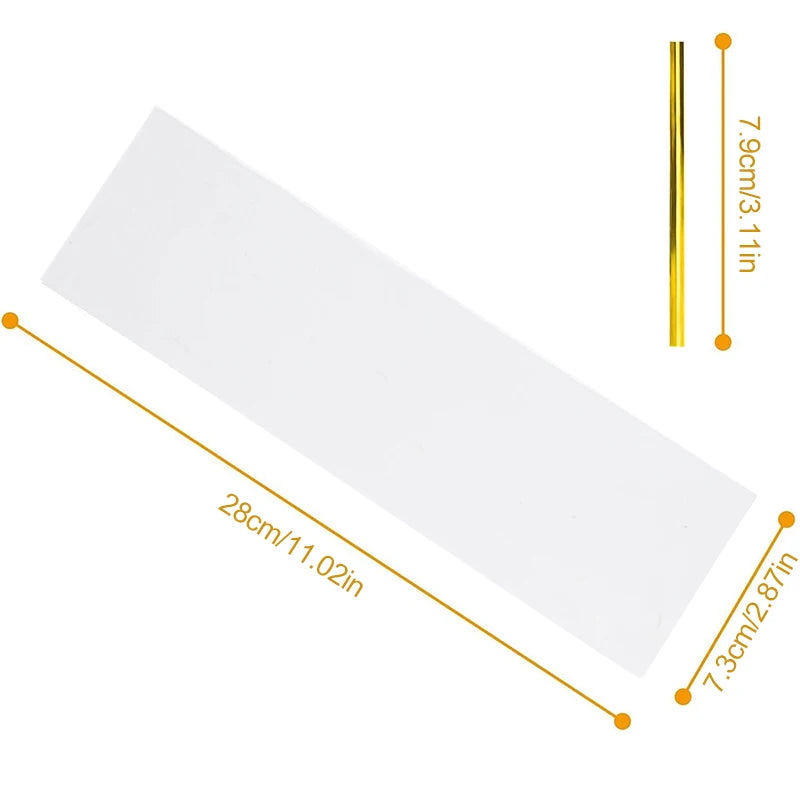 |イベント・ノベルティ用品 | 透明セロハンバッグ 50/100枚セット | W7.3×H28c