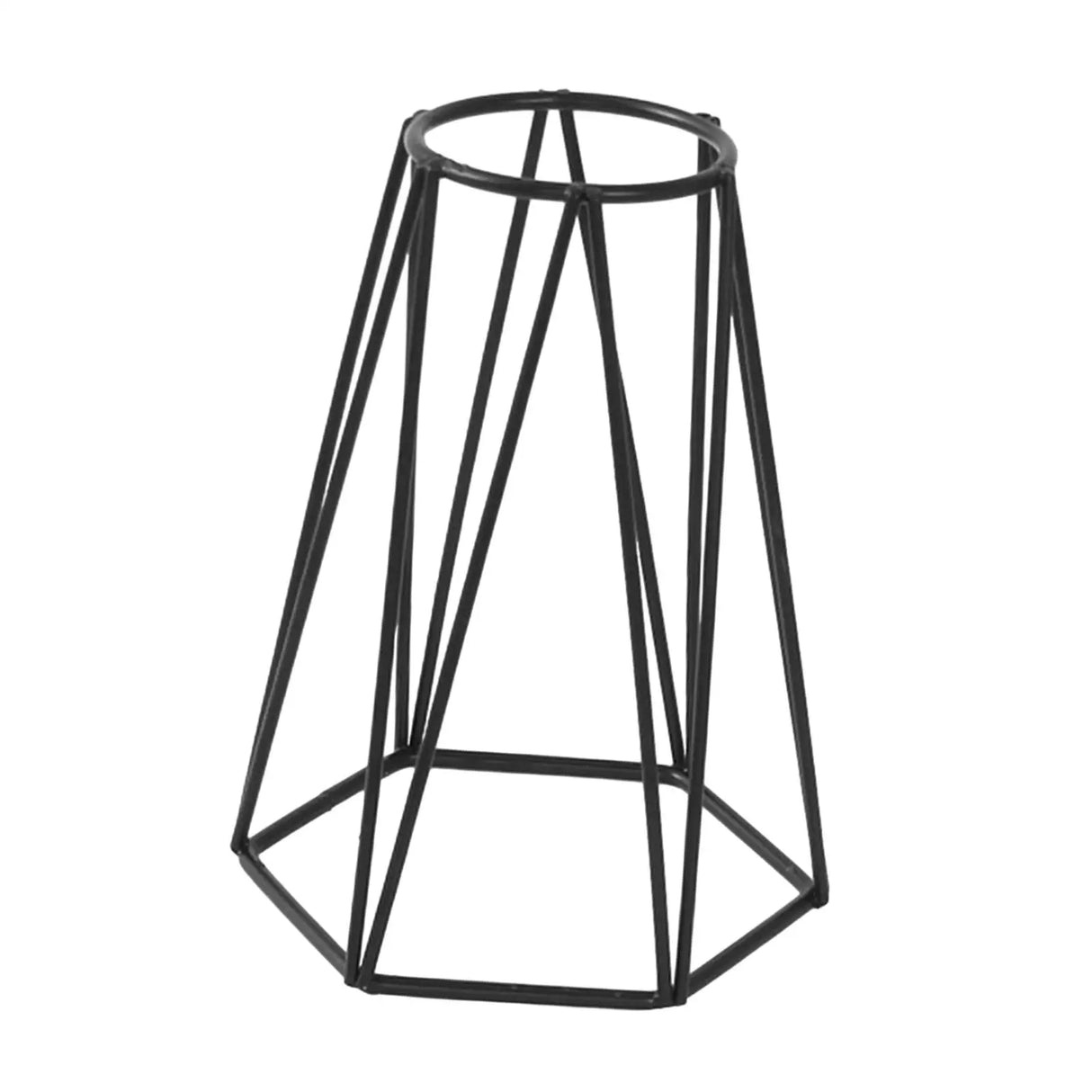 結婚式・インテリア装飾|幾何学デザイン金属製ウェディングフラワースタンド