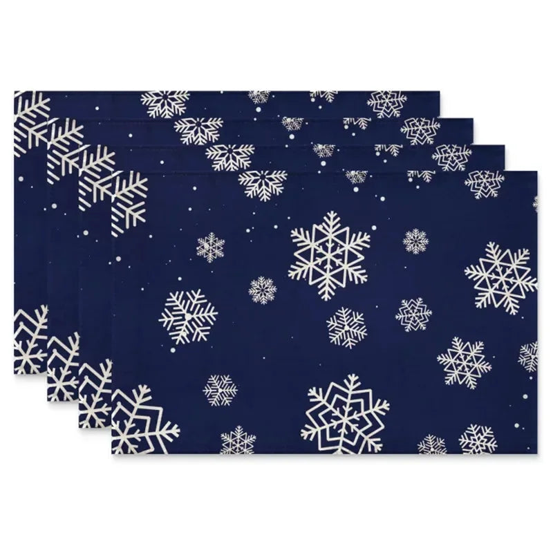 クリスマスランチョンマット|テーマ プレースマット 4枚セット