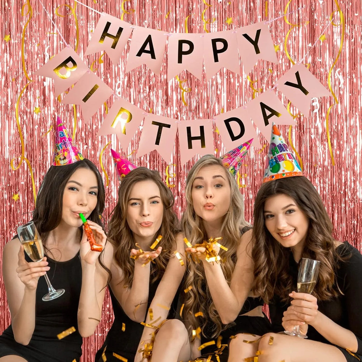 パーティー・インテリア装飾 メタリックカラーカーテン シルバー 幅1M 長さ2M