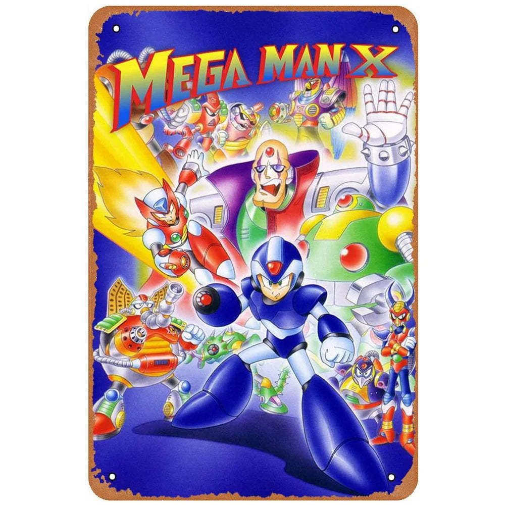 ヴィンテージ映画ブリキ看板 A