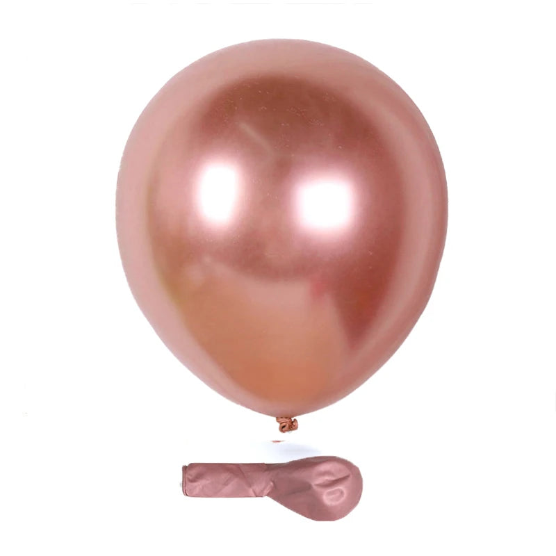 イベント・バルーン装飾 | メタリックカラーバルーンセット | 10/20/50個