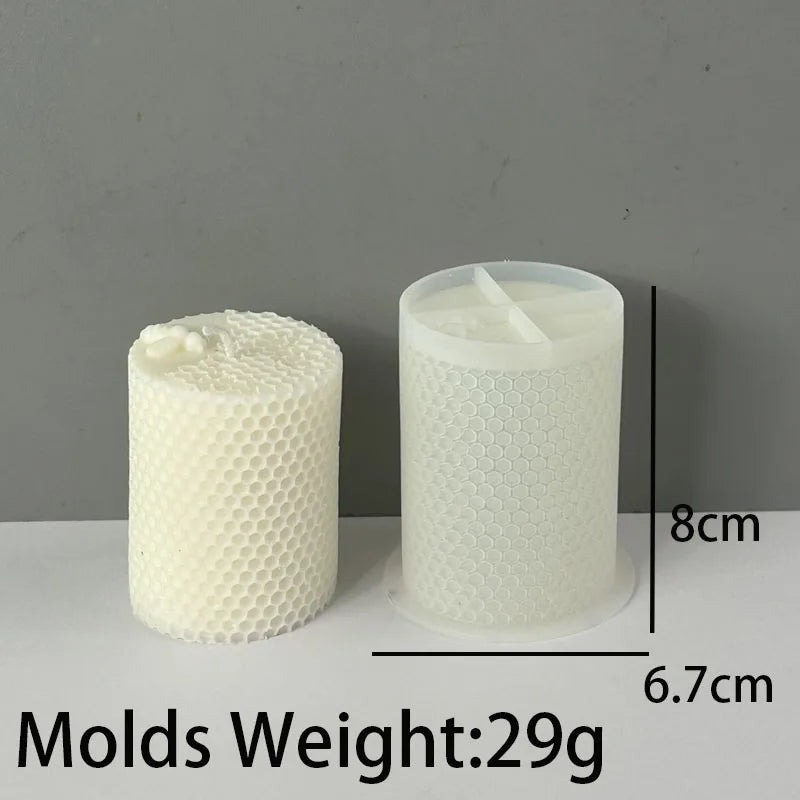 クラフト・DIY用|ハンドメイドキャンドル用 ハニカム型