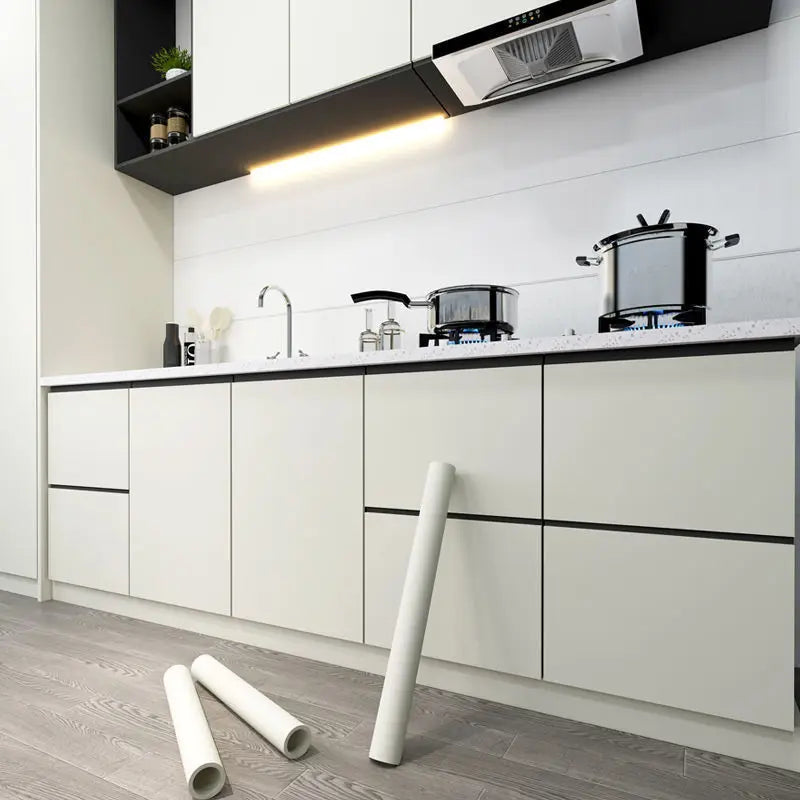 壁面装飾 インテリア用壁紙風カラーシート 45c幅 長さ1M/3M/5M/10M 耐水・耐油