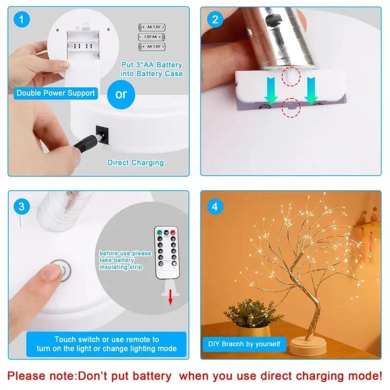 モチーフライト|イベント・パーティー装飾|LED ツリーライト(高さ50c)